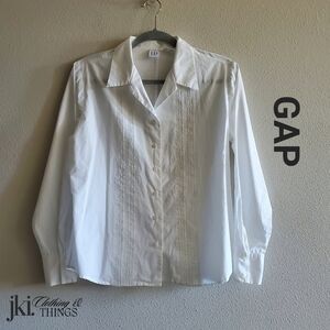 Gap Women's Button-Down Shirt White